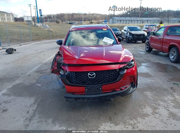 7MMVABDM9RN155626 2024 MAZDA CX-5 Red Widok wnętrza z tyłu
