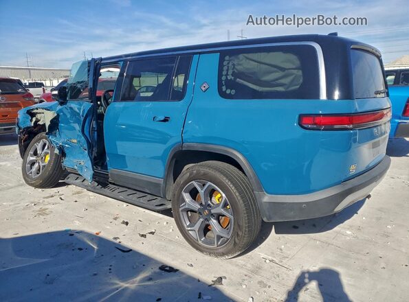 7PDSGABA2PN010776 2023 RIVIAN R1S Blue Tył lewy