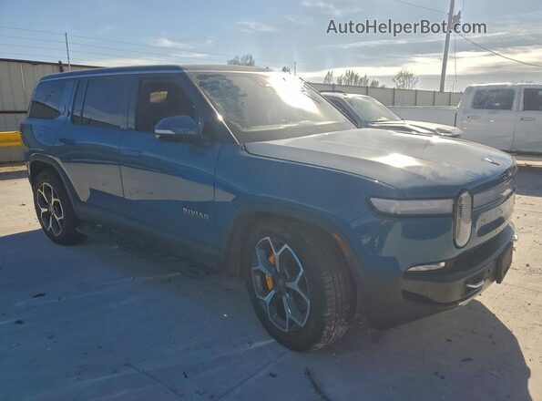7PDSGABA2PN010776 2023 RIVIAN R1S Blue Przód prawy