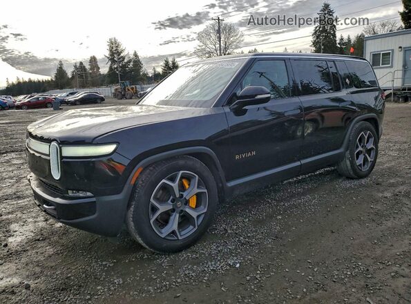 7PDSGABA3PN004341 2023 RIVIAN R1S Black Vista tres cuartos delantera izquierda