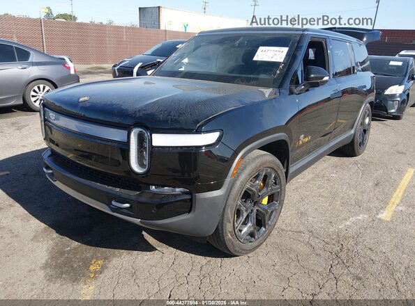 7PDSGABA6RN038728 2024 RIVIAN R1S Black Przód lewy