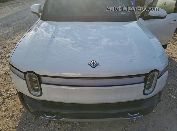 7PDSGABL7PN006112 2023 RIVIAN R1S White Widok komory silnika