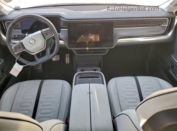 7PDSGABL7PN006112 2023 RIVIAN R1S White Widok deski rozdzielczej