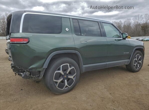 7PDSGBBA4RN042881 2024 RIVIAN R1S Зеленый Задняя правая четверть