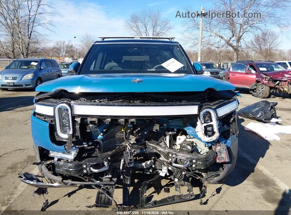 7PDSGBBA7RN036007 2024 RIVIAN R1S Синий Вид панели приборов