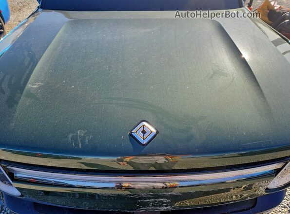 7PDSGBBAXSN057486 2025 RIVIAN R1S Green Widok komory silnika