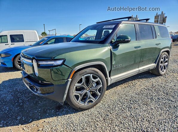 7PDSGBBAXSN057486 2025 RIVIAN R1S Green Przód lewy