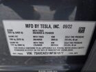 2022 Tesla Model X Dual Motor All-wheel Drive Черный vin: 7SAXCAE51NF361877