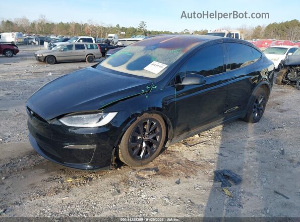 7SAXCAE58RF442736 2024 TESLA MODEL X Black Przód lewy