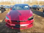 2024 Tesla Model X Long Range Red vin: 7SAXCAE5XRF442687