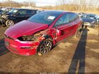 2024 Tesla Model X Long Range Red vin: 7SAXCAE5XRF442687