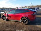 2024 Tesla Model X Long Range Red vin: 7SAXCAE5XRF442687