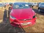 2024 Tesla Model X Long Range Red vin: 7SAXCAE5XRF442687