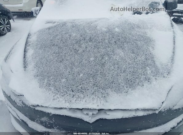 7SAXCBE55RF444675 2024 TESLA MODEL X Black Widok z tyłu