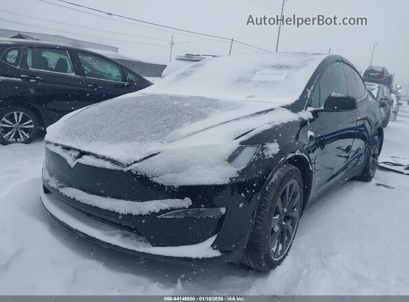 7SAXCBE55RF444675 2024 TESLA MODEL X Black Przód lewy