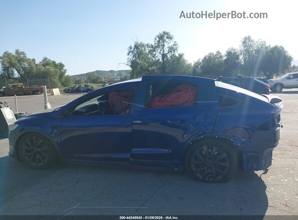 7SAXCBE57RF444161 2024 TESLA MODEL X Blue 
