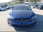 2024 Tesla Model X Long Range Blue vin: 7SAXCBE57RF444161