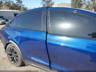 2024 Tesla Model X Long Range Blue vin: 7SAXCBE57RF444161