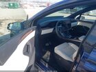 2024 Tesla Model X Long Range Blue vin: 7SAXCBE57RF458853
