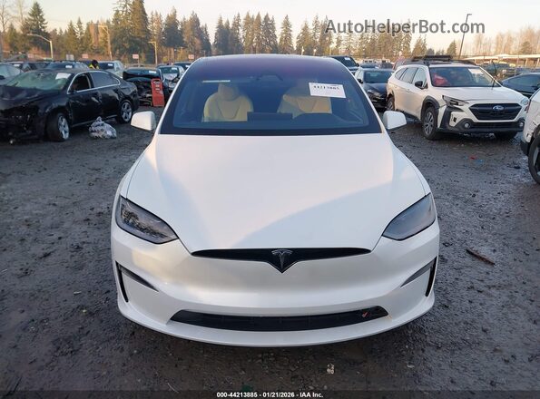 7SAXCBE64SF461501 2025 TESLA MODEL X Белый Вид щитка приборов