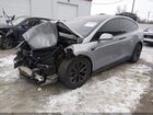 2025 Tesla Model X Long Range Gray vin: 7SAXCDE51SF470028