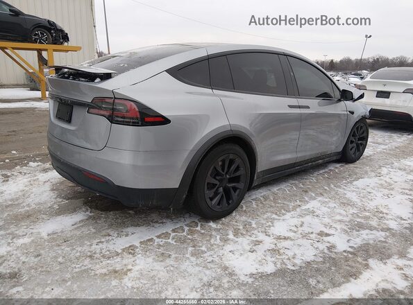 7SAXCDE51SF470028 2025 TESLA MODEL X Gray Tył prawy