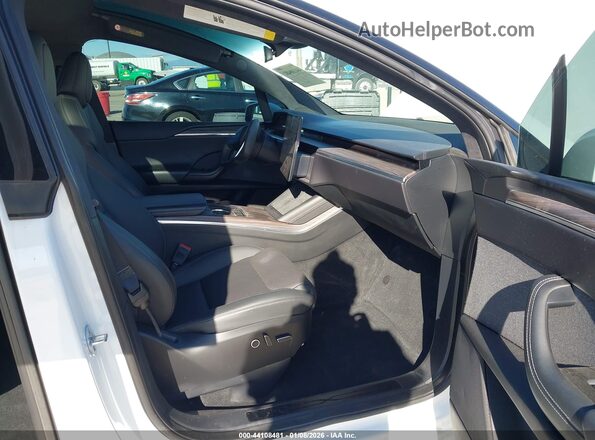 7SAXCDE58NF350229 2022 TESLA MODEL X Белый Вид салона спереди