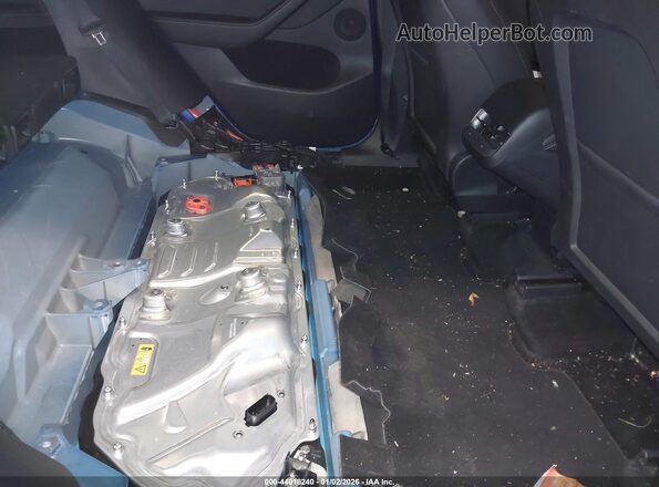 7SAYGAEE8PF783897 2023 TESLA MODEL Y Blue Widok naklejki z numerem VIN
