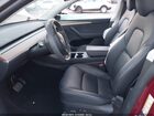 2024 Tesla Model Y Rwd Burgundy vin: 7SAYGDED6RF129542