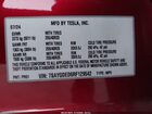 2024 Tesla Model Y Rwd Burgundy vin: 7SAYGDED6RF129542