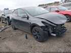 2025 Tesla Model Y Long Range Dual Motor Rear-wheel Drive Gray vin: 7SAYGDED6SF243935