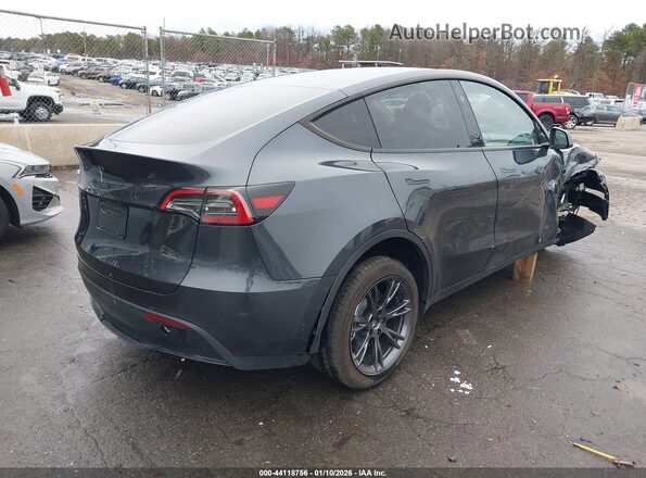 7SAYGDED8SA375060 2025 TESLA MODEL Y Черный Задняя правая четверть