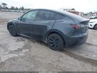 2025 Tesla Model Y Long Range Dual Motor All-wheel Drive Gray vin: 7SAYGDEE0SA354468