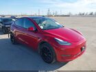 2022 Tesla Model Y   Red vin: 7SAYGDEE3NF386239