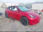 2023 Tesla Model Y Awd/long Range Dual Motor All-wheel Drive Red vin: 7SAYGDEE4PF745231