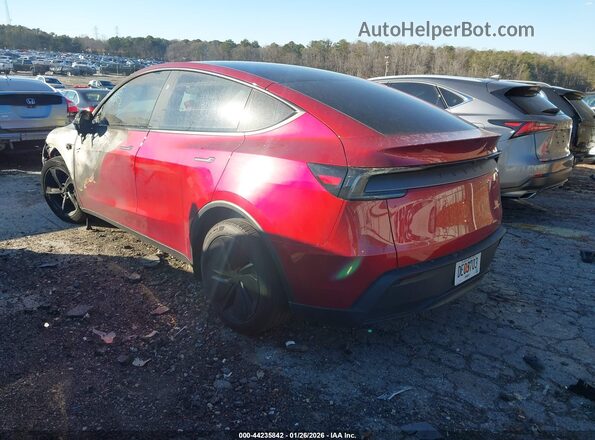 7SAYGDEE5TA410065 2026 TESLA MODEL Y Red Rear left