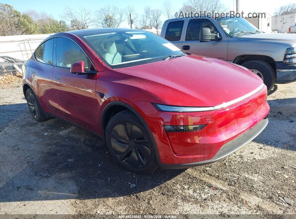 7SAYGDEE5TA410065 2026 TESLA MODEL Y Red Front right