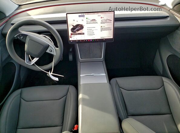 7SAYGDEE5TA464319 2026 TESLA MODEL Серый Вид панели приборов