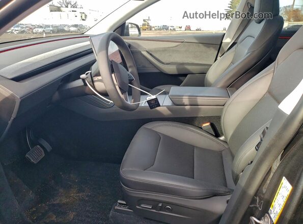 7SAYGDEE5TA464319 2026 TESLA MODEL Серый Вид салона спереди