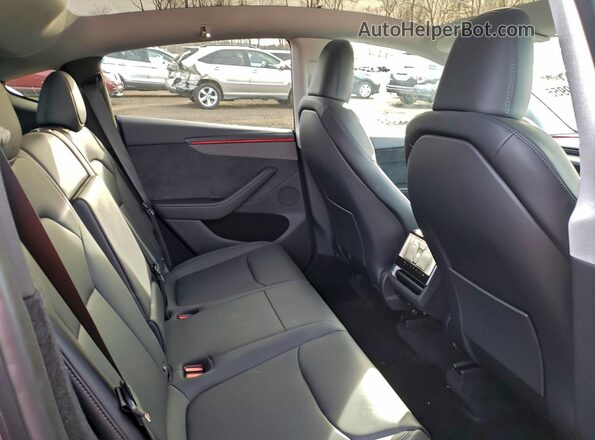 7SAYGDEE5TA464319 2026 TESLA MODEL Серый Вид задних сидений
