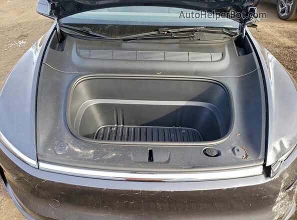 7SAYGDEE5TA464319 2026 TESLA MODEL Серый Вид задней части салона