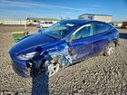 2022 Tesla Model Y Blue vin: 7SAYGDEE6NF576035