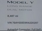 2024 Tesla Model Y Long Range Dual Motor All-wheel Drive Blue vin: 7SAYGDEE6RA220297 2024 Tesla Model Y Long Range Dual Motor All-wheel Drive Blue vin: 7SAYGDEE6RA220297