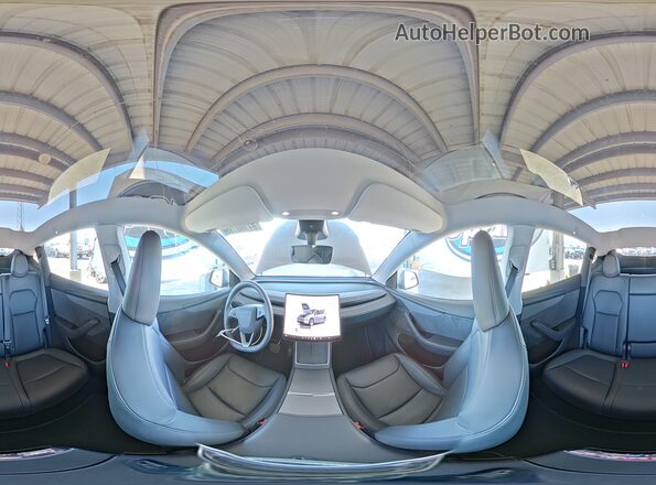 7SAYGDEE8TF328964 2026 TESLA MODEL Silver 360 interior view