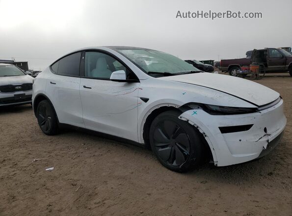 7SAYGDEEXTF340761 2026 TESLA MODEL Белый Передняя правая четверть