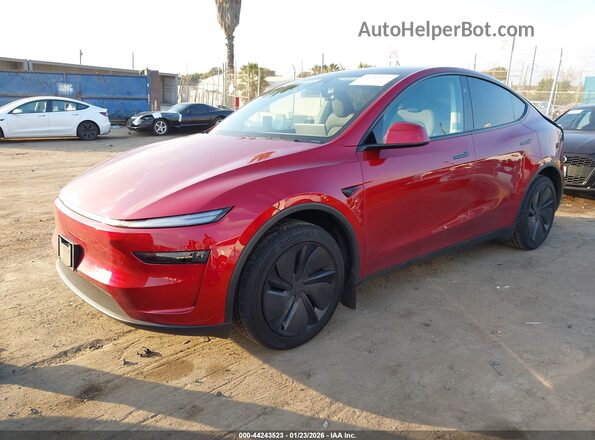 7SAYGDEEXTF403258 2026 TESLA MODEL Y Red Przód lewy