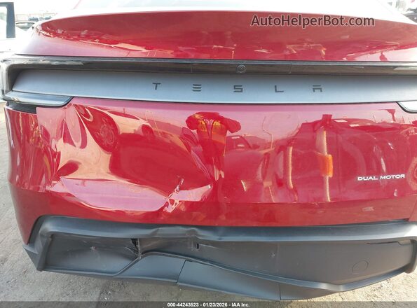 7SAYGDEEXTF403258 2026 TESLA MODEL Y Red Widok z przodu