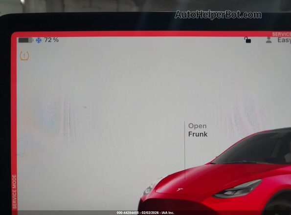 7SAYGDEFXSA352414 2025 TESLA MODEL Y Red 