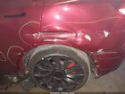 2025 Tesla Model Y Performance Dual Motor All-wheel Drive Red vin: 7SAYGDEFXSA352414