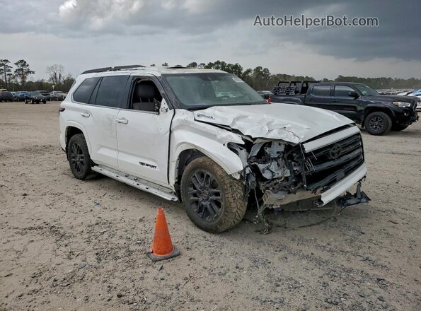 7SVAAABA0RX038917 2024 TOYOTA SEQUOIA White Przód prawy